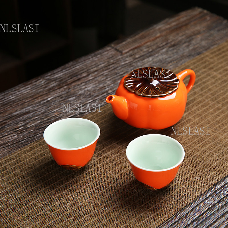 Celadon Ceramic Cup - Set da Tè in Ceramica Rosso