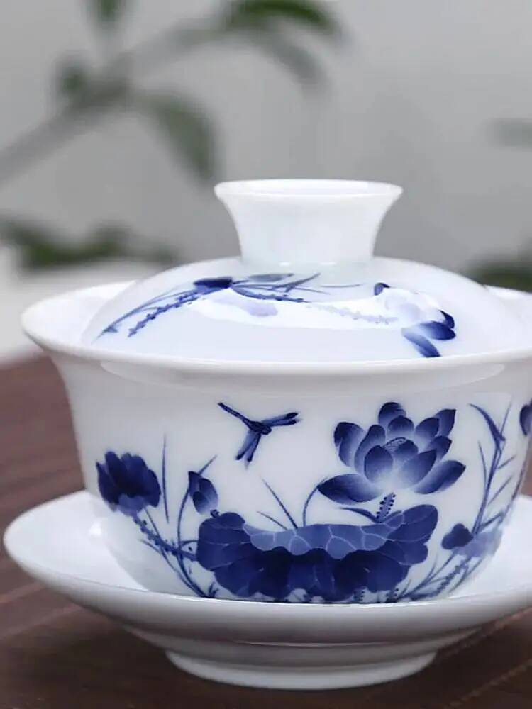 Celadon Ceramic Cup - Ciotola in porcellana bianca con grande