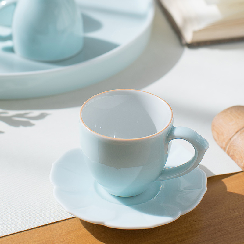 Tazza da tè artigianale in cer - Celadon Ceramic Cup recensione e prezzo