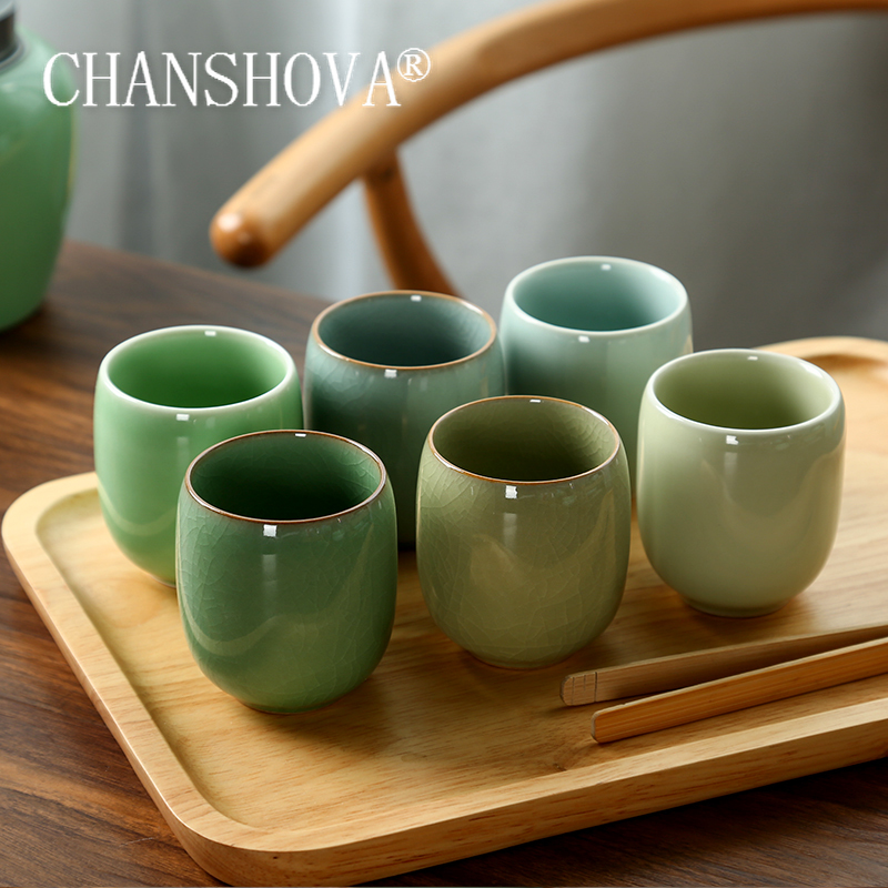 CHANSHOVA-Set di tazze da tè i - Celadon Ceramic Cup recensione e prezzo