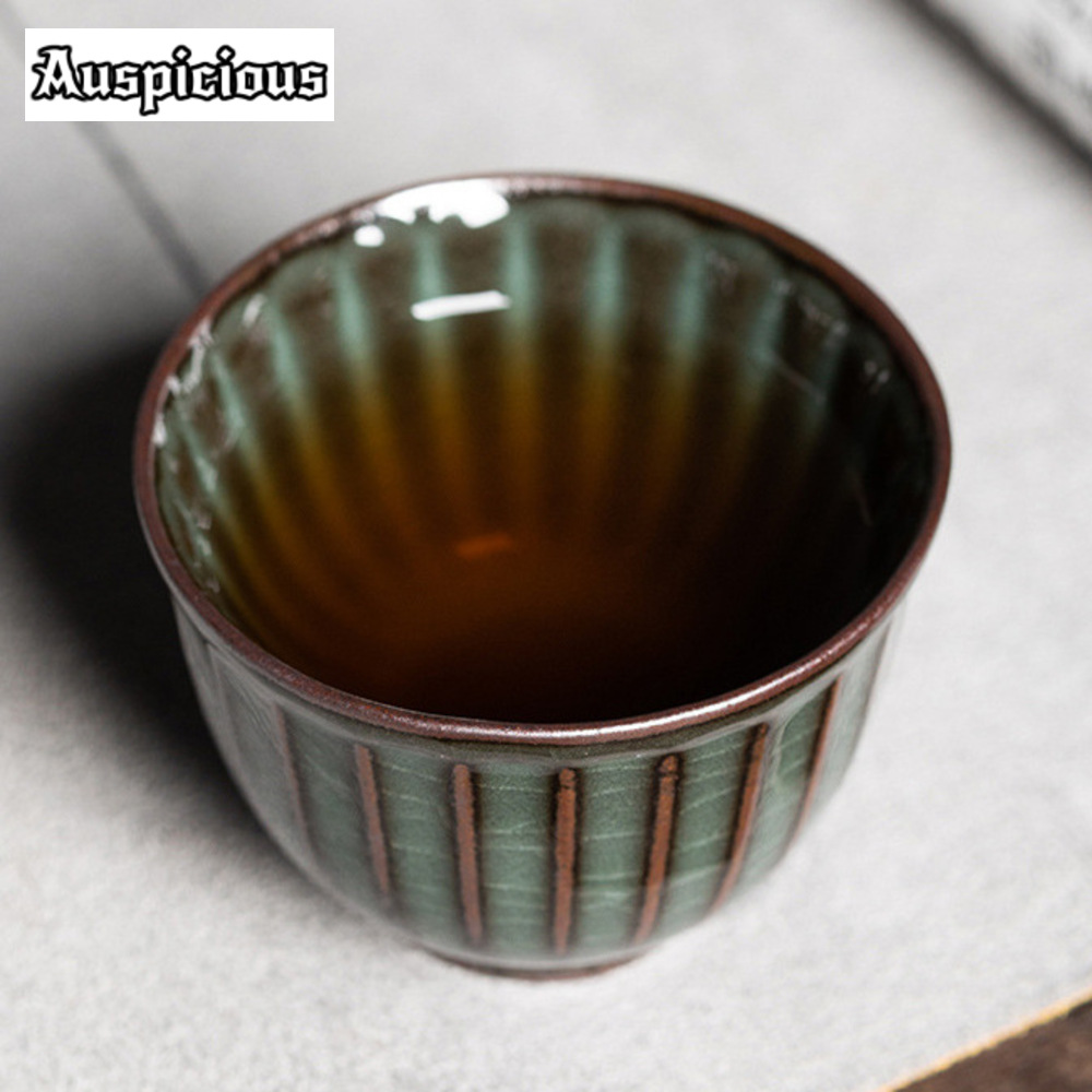 85ml fatto a mano Ge Kiln Iron - Celadon Ceramic Cup recensione e prezzo